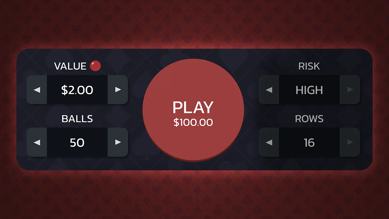 Plinko Poker How To Play - Choose Your Bet